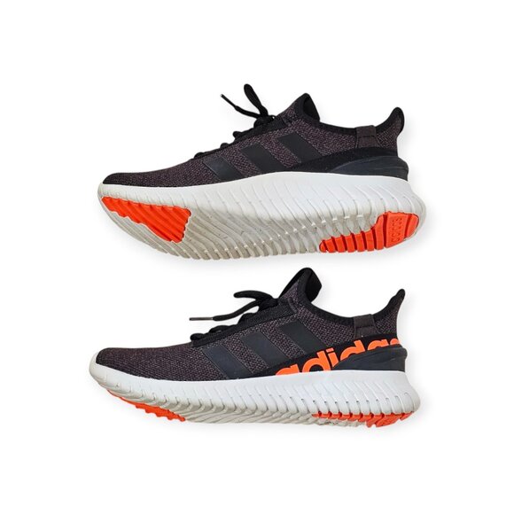Adidas Kaptir 2.0 Running Shoes - Men's 8.5 - Black/Orange Cloudfoam - Picture 4 of 9